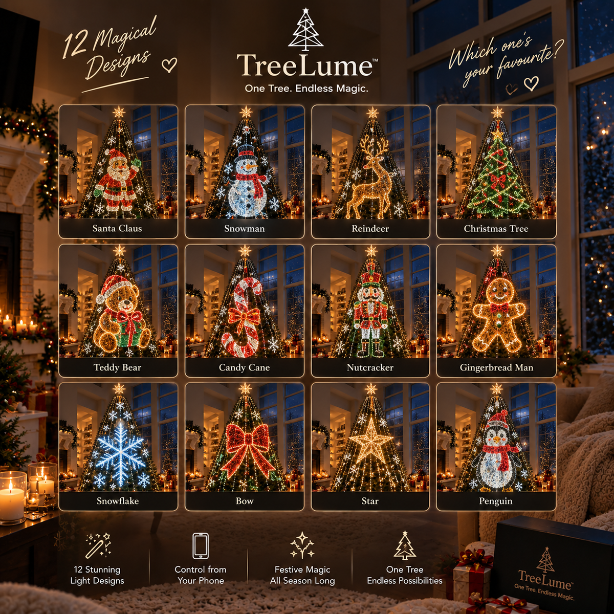 TreeLume™ — Christmas Tree LED Lights