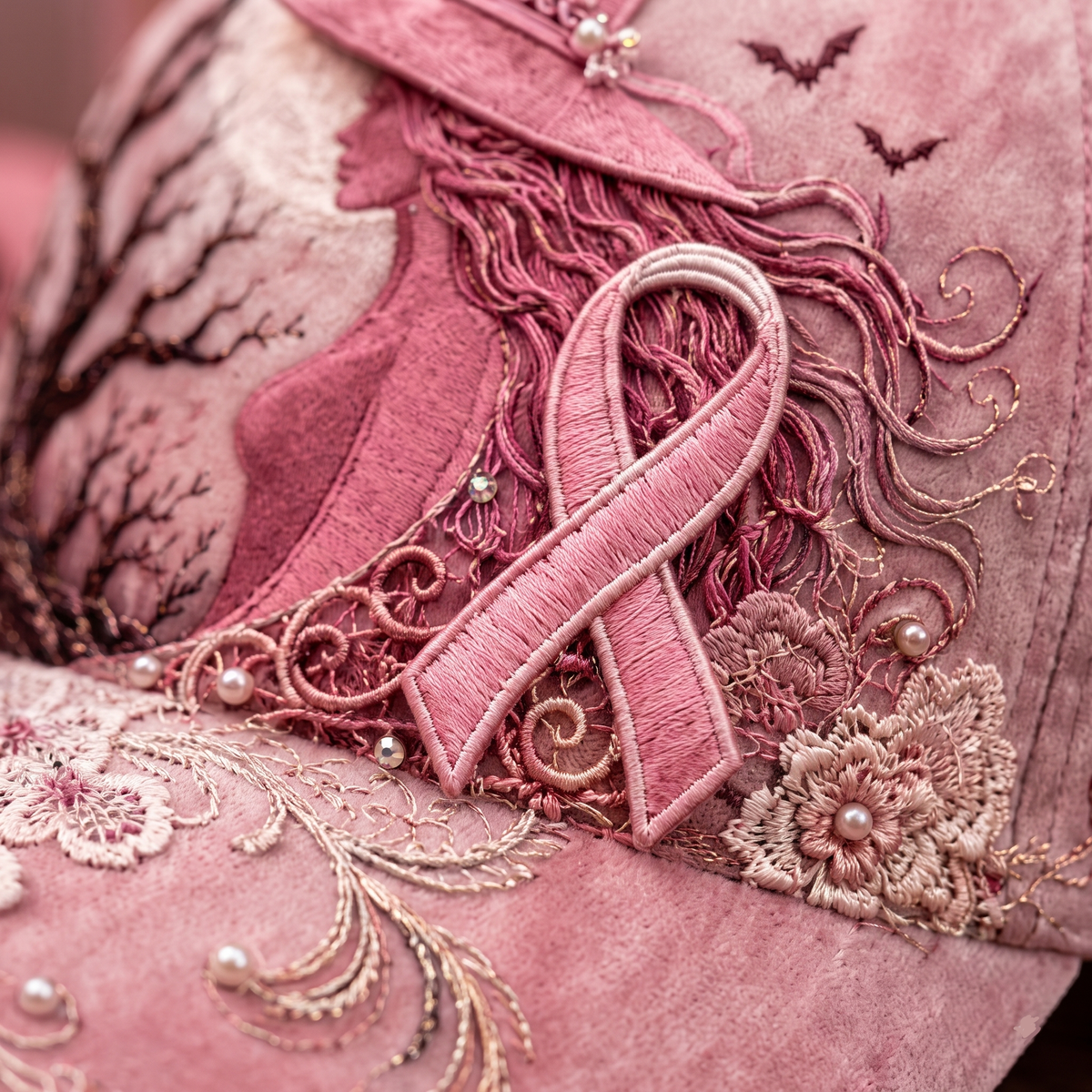 🎀 Pink October Breast Cancer Awareness Cap