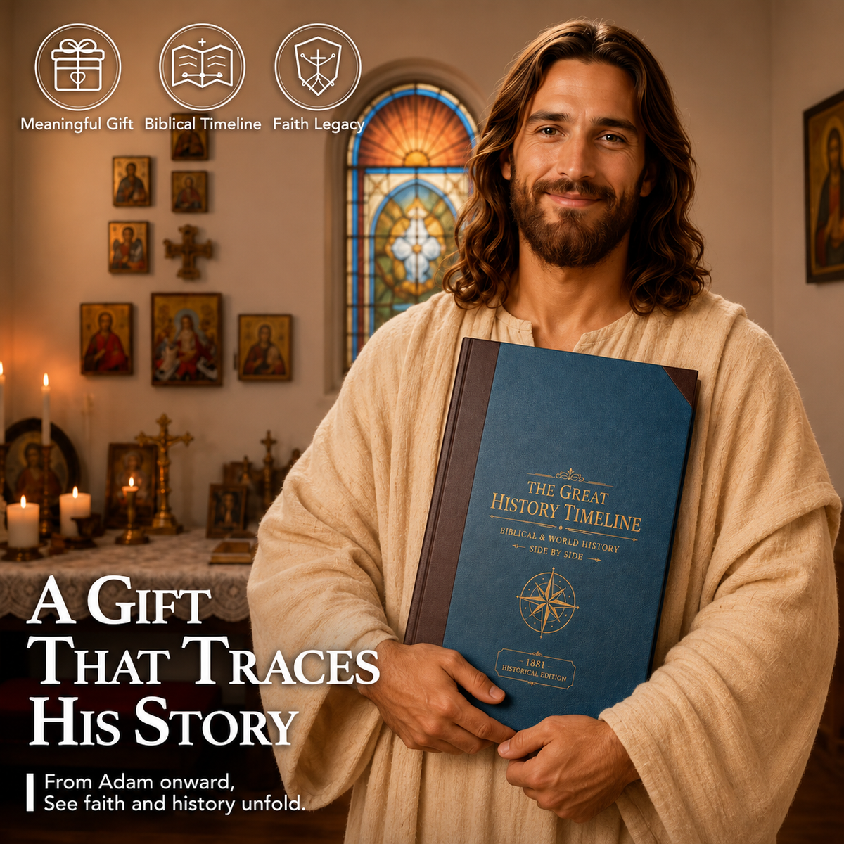 SPECIAL OFFER | Synchronological History Chart – 6,000 Years of Biblical & World Events in One Fold-Out Timeline