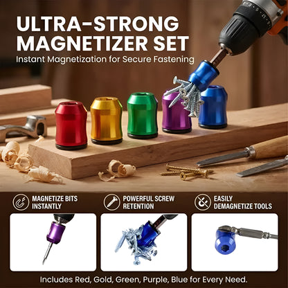 Stop Dropping Screws: 2-in-1 Instant Tool Magnetizer & Demagnetizer