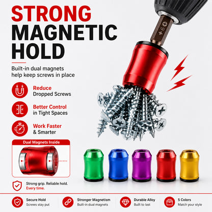 Stop Dropping Screws: 2-in-1 Instant Tool Magnetizer & Demagnetizer