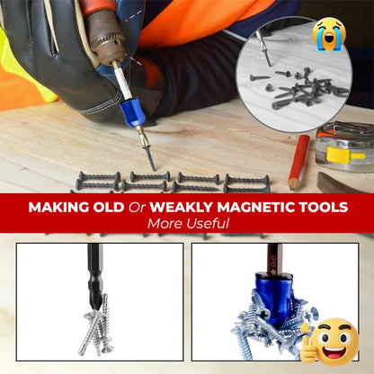 Stop Dropping Screws: 2-in-1 Instant Tool Magnetizer & Demagnetizer