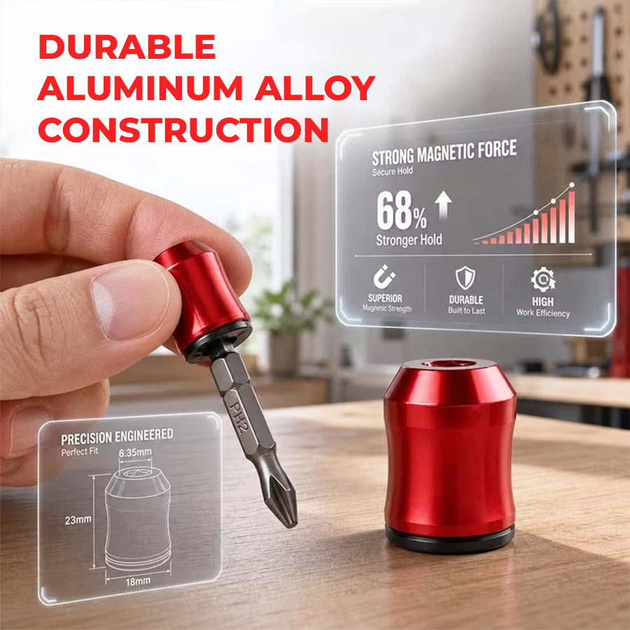 Stop Dropping Screws: 2-in-1 Instant Tool Magnetizer & Demagnetizer