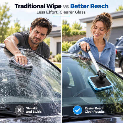 🚗✨ Dual-Sided Magnetic Windshield Cleaner – Clean Both Sides at Once