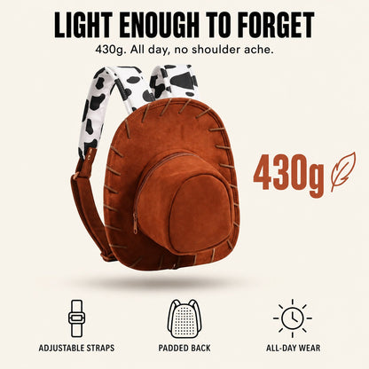Handmade Cowgirl Hat Backpack - Handmade By Megan