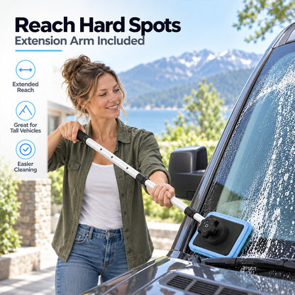 🚗✨ Dual-Sided Magnetic Windshield Cleaner – Clean Both Sides at Once