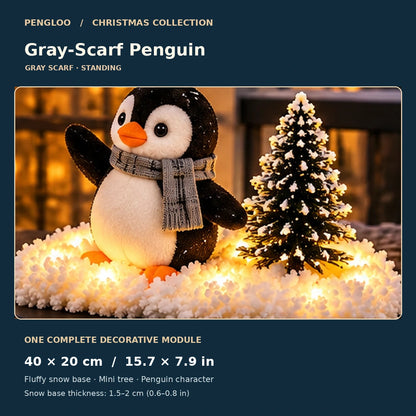 Pengloo™ Snowy Christmas Penguin Décor | Choose 1 or All 5