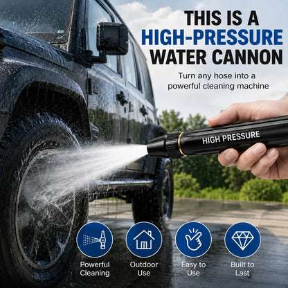 🔥 Last Day 57% OFF – Universal High-Pressure Water Gun for Faster Cleaning 🏠🚗✨