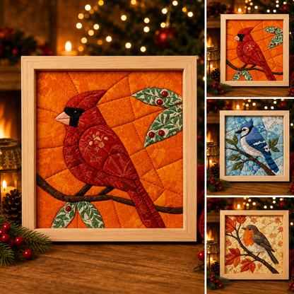 🔥2026 Xmas Sale - 🎄 Christmas Memory Fabric Art DIY Kit