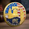 America 250th Anniversary Commemorative Challenge Coin