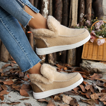 🎄Christmas Day Sale OFF🔥 - Kickly Orthopedic Fleece Slip-On Boots