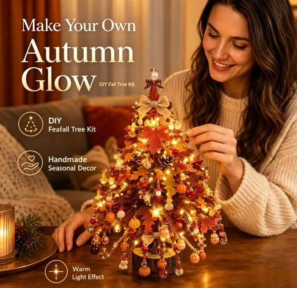 🎄✨ DIY Beaded Christmas Tree Kit – 🎅Create Your Own Sparkling Holiday Decoration