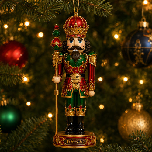 👑 America 250th Anniversary Nutcracker King Christmas Ornament Collection🎄