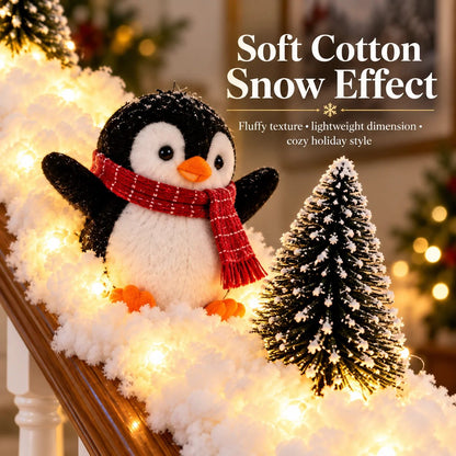 🔥Hot Sale 40% OFF🔥Playful Penguin Snowy Stair Railing Decor