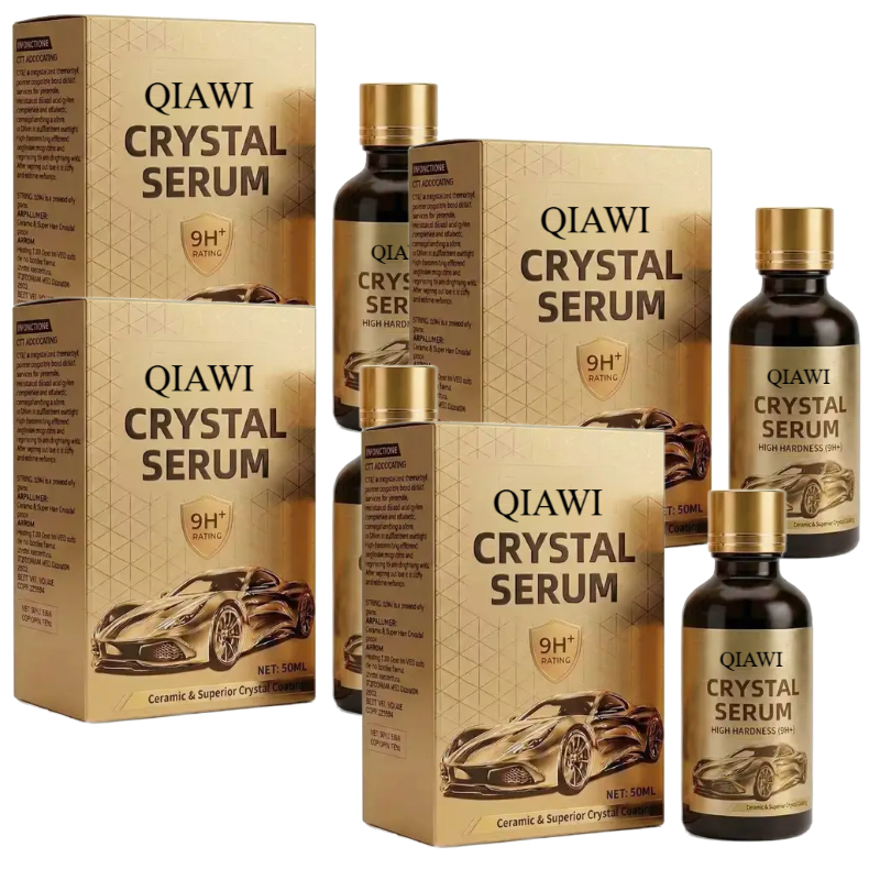 Crystal Serum – Advanced Graphene Ceramic Coating for Cars,9H Graphene Coating for Auto Car Detailing,10+ Years of Long Lasting Car Protection,Gloss Hydrophobicty Anti Scratch