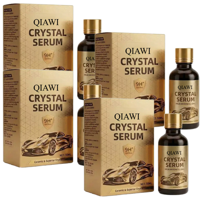 Crystal Serum – Advanced Graphene Ceramic Coating for Cars,9H Graphene Coating for Auto Car Detailing,10+ Years of Long Lasting Car Protection,Gloss Hydrophobicty Anti Scratch