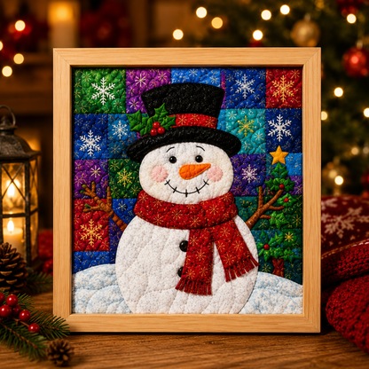 🔥2026 Xmas Sale - 🎄 Christmas Memory Fabric Art DIY Kit