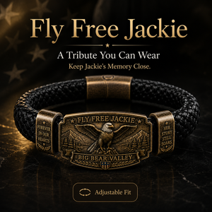🦅 Fly-Free-Jackie Memorial Bracelet