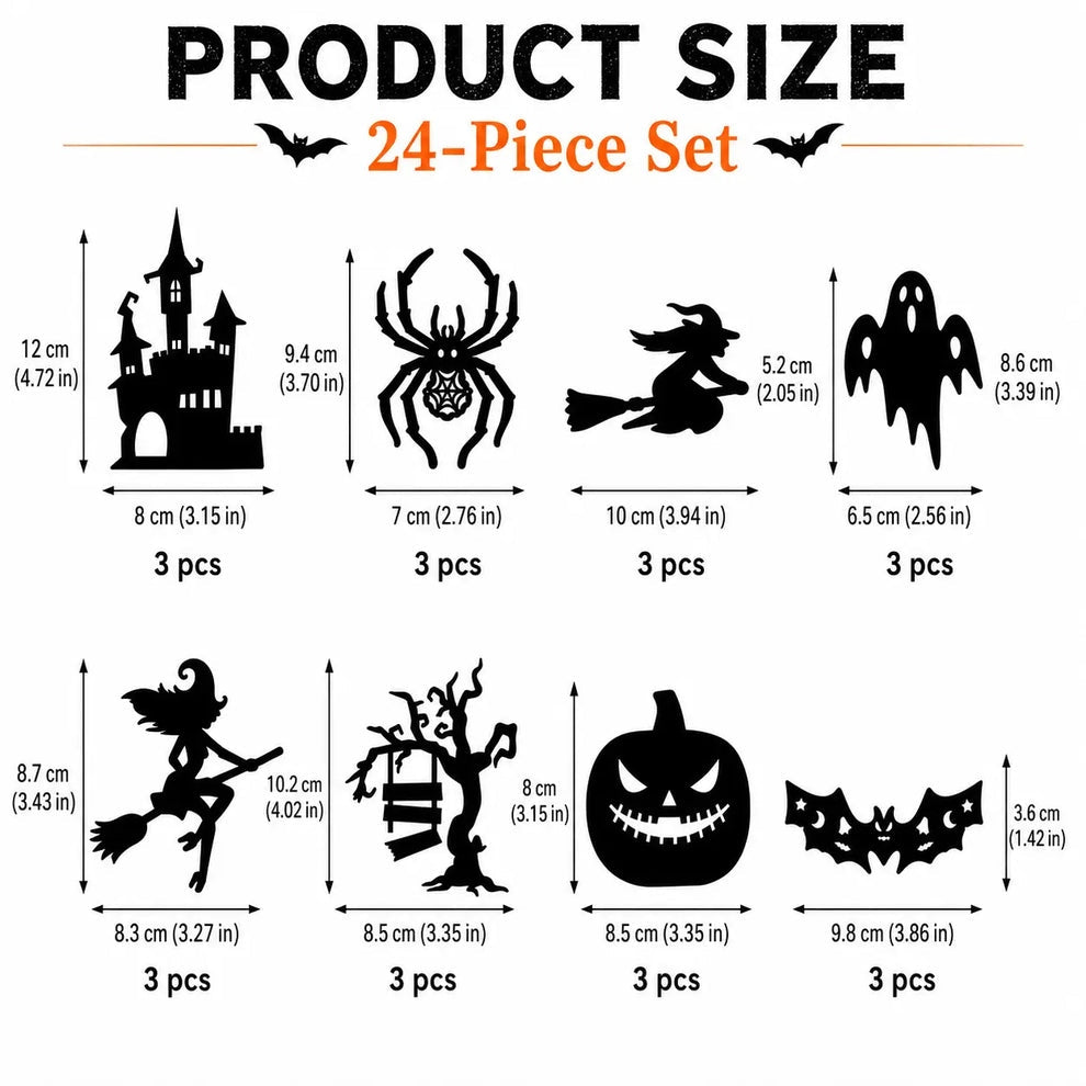 🎃Early Halloween Sale 49% OFF👻Halloween LED Silhouette Wall Light Stickers