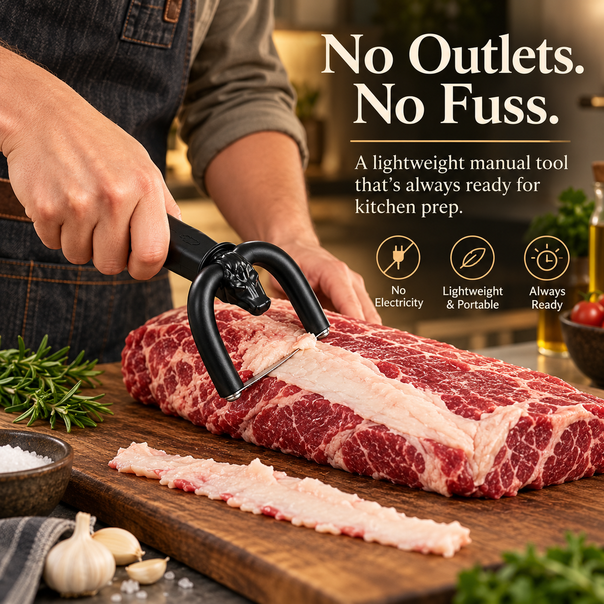 Precision Meat Trimming Tools For Easy Fat Removal