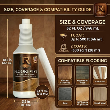 Professional Hardwood & Wood Floor Restorer – 32 fl oz