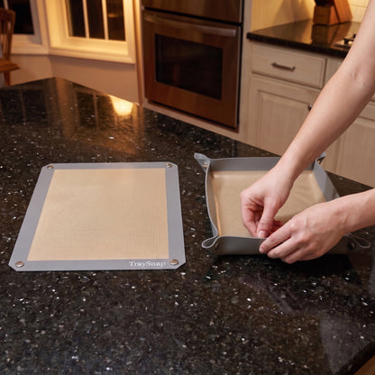 TraySnap™ Snap-Corner Baking Tray