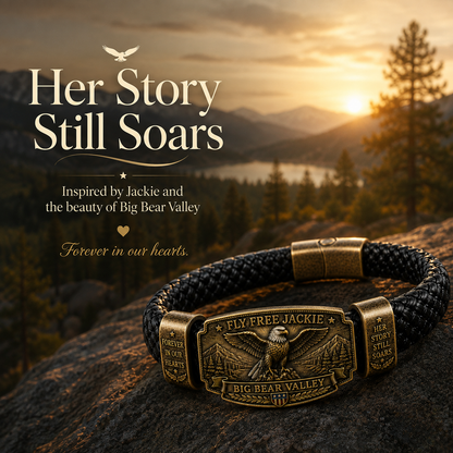 🦅 Fly-Free-Jackie Memorial Bracelet
