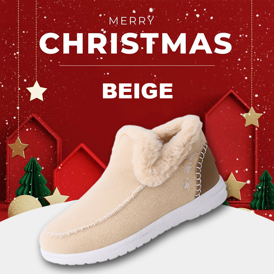 🎄Christmas Day Sale OFF🔥 - Kickly Orthopedic Fleece Slip-On Boots