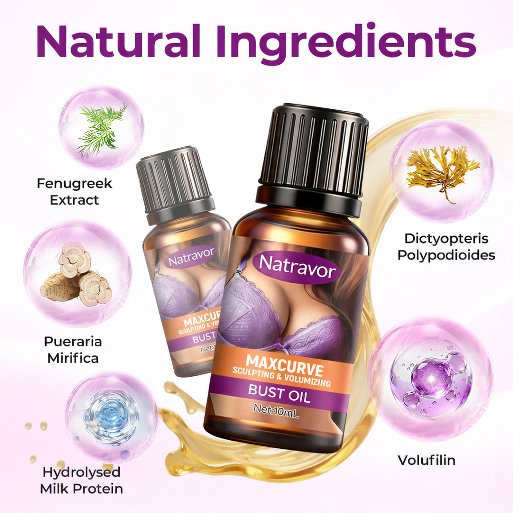 Natravor® MaxCurve Sculpting & Volumizing Bust Oil⭐