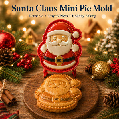 ⏳ Last Day 50% OFF – 🎄 9-Design Christmas Mini Pie Mold Collection 🥧✨