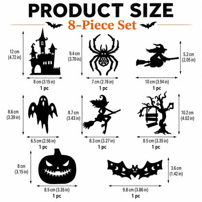 🎃Early Halloween Sale 49% OFF👻Halloween LED Silhouette Wall Light Stickers