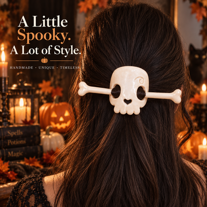 🎃Enchanted Harvest™ Handmade Autumn Ceramic Hair Pin