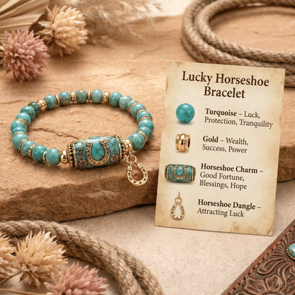 🔥🔥Limited Edition🐎 Western Horse Guardian Crystal Bracelet👍