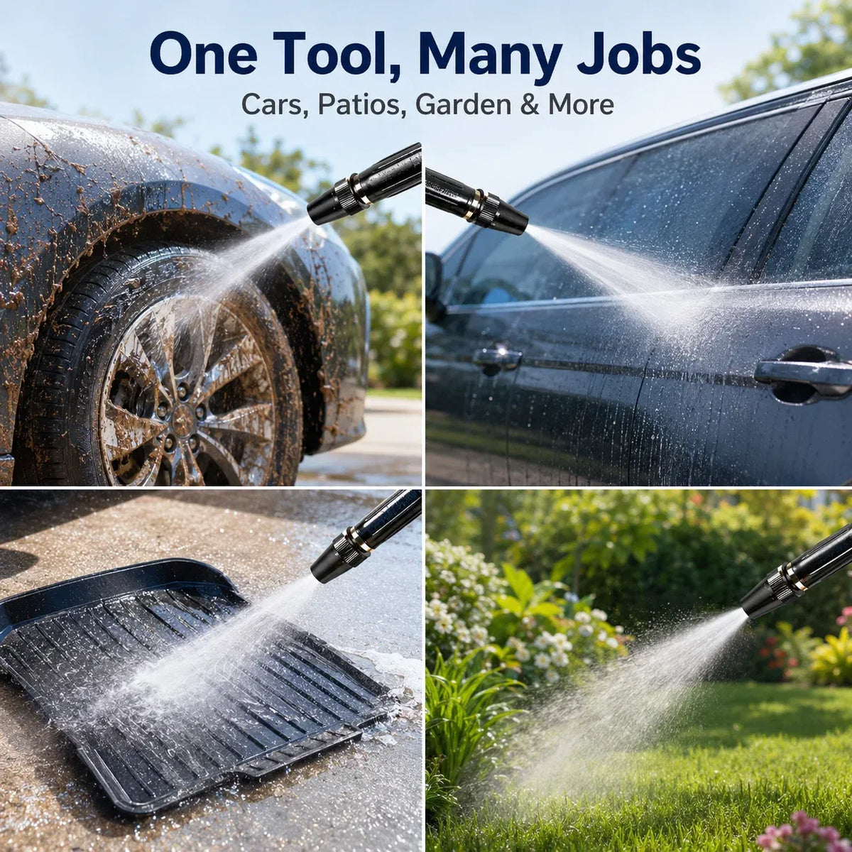 🔥 Last Day 57% OFF – Universal High-Pressure Water Gun for Faster Cleaning 🏠🚗✨