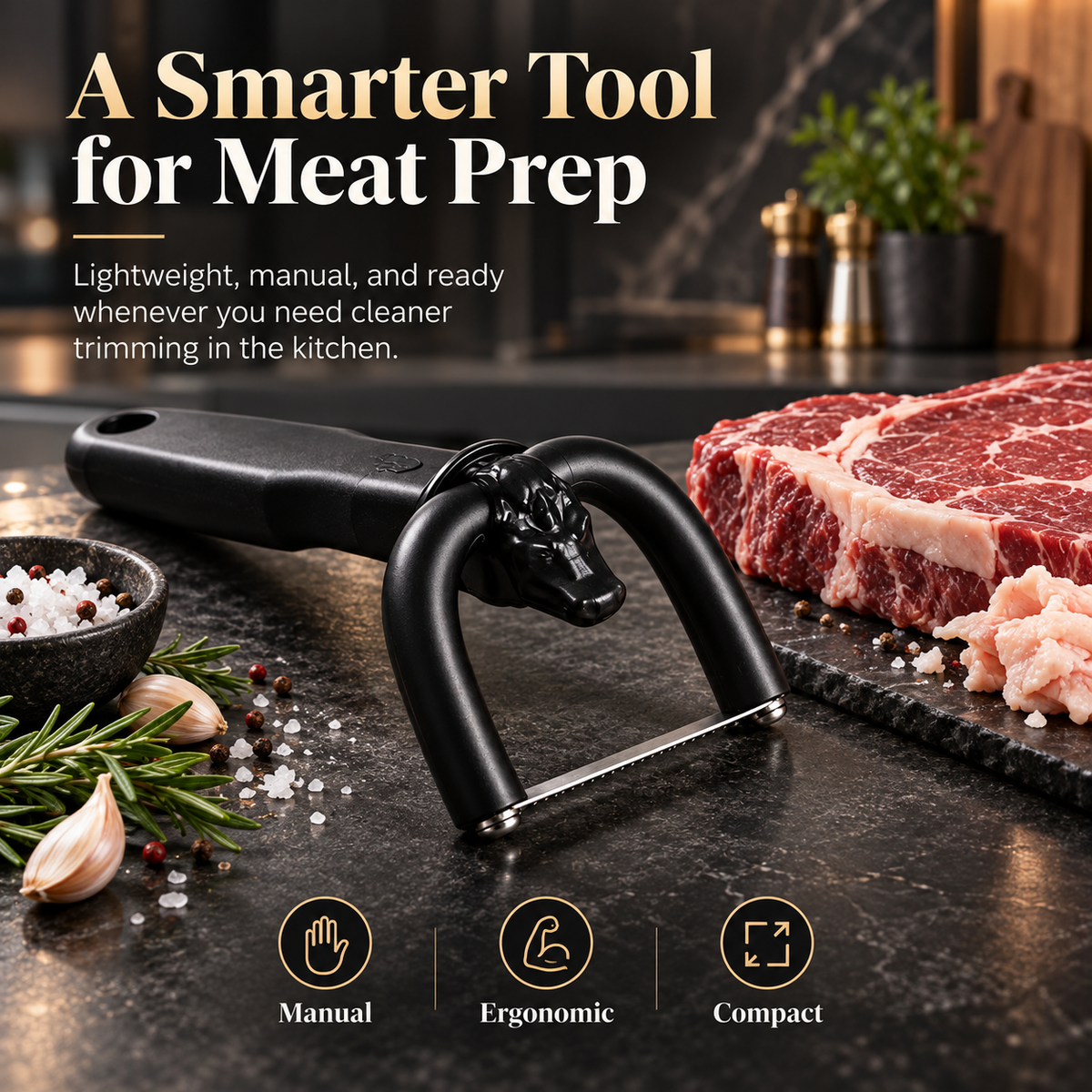Precision Meat Trimming Tools For Easy Fat Removal