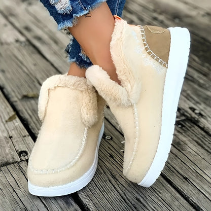 🎄Christmas Day Sale OFF🔥 - Kickly Orthopedic Fleece Slip-On Boots