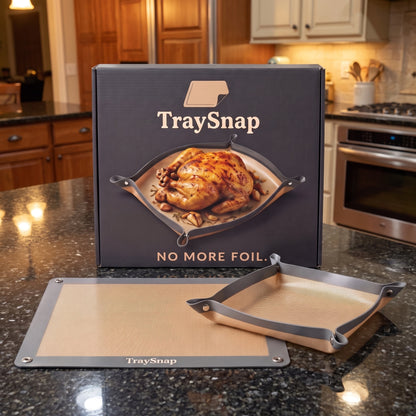 TraySnap™ Snap-Corner Baking Tray