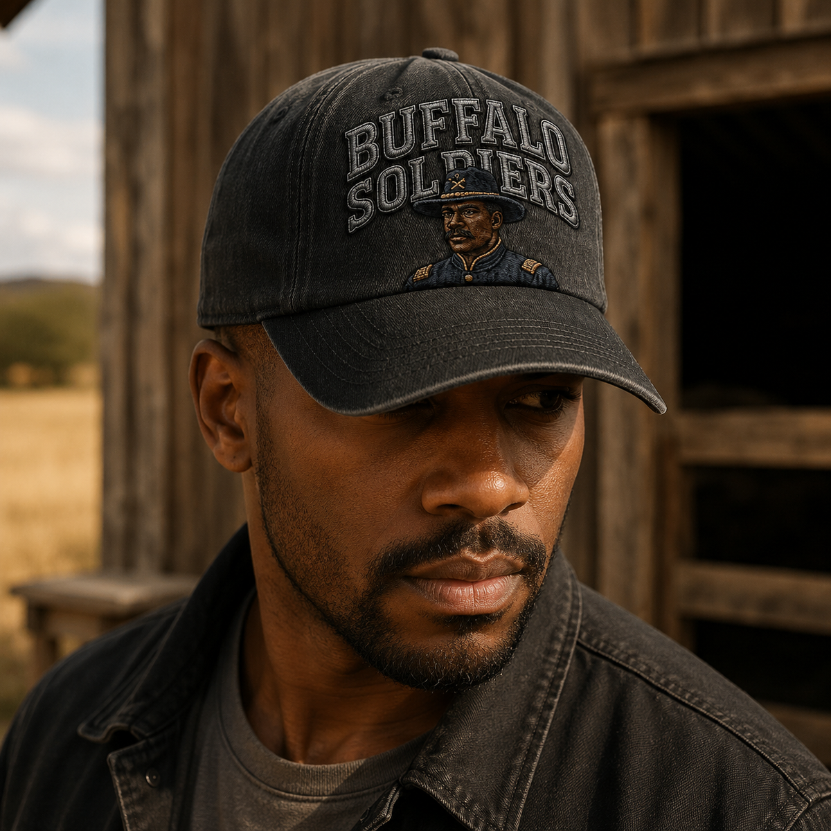 🐎 1866-2026 Buffalo Soldiers Legendary Heritage Embroidered Cap - 160th Anniversary Limited
