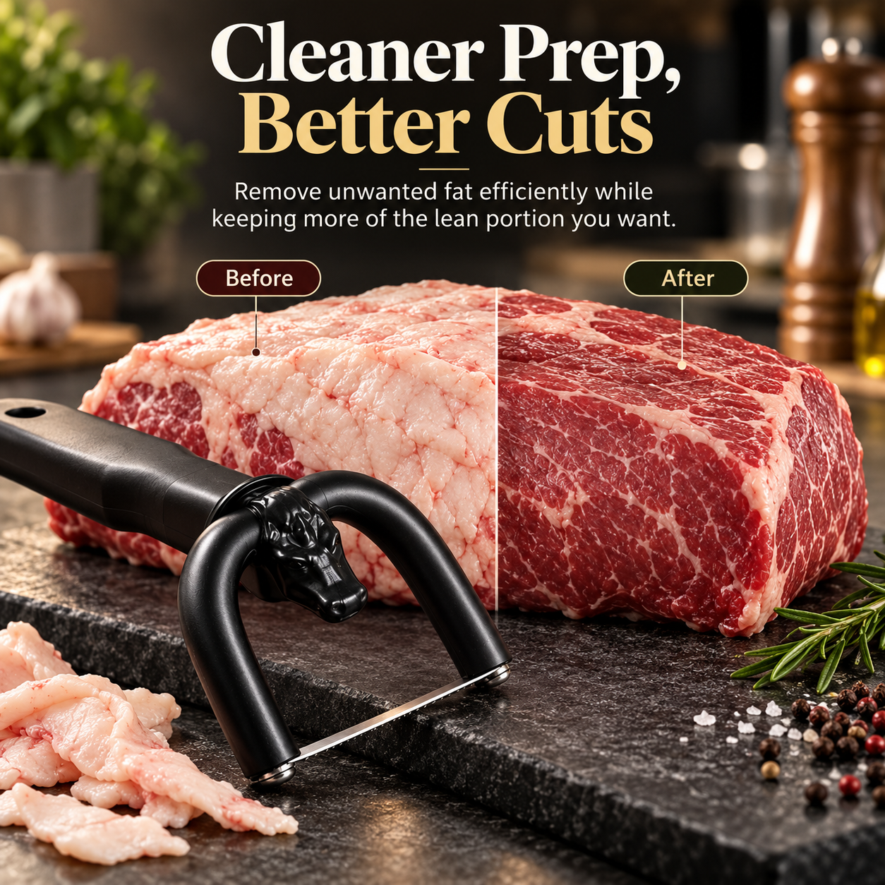 Precision Meat Trimming Tools For Easy Fat Removal