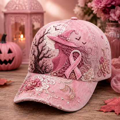 🎀 Pink October Breast Cancer Awareness Cap