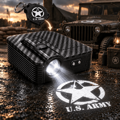 ✨ Wireless Car Door Logo Projector & Welcome Light