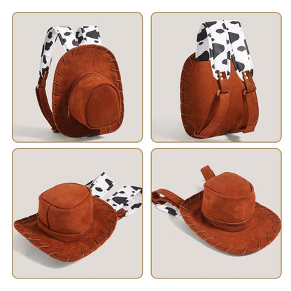 Handmade Cowgirl Hat Backpack - Handmade By Megan