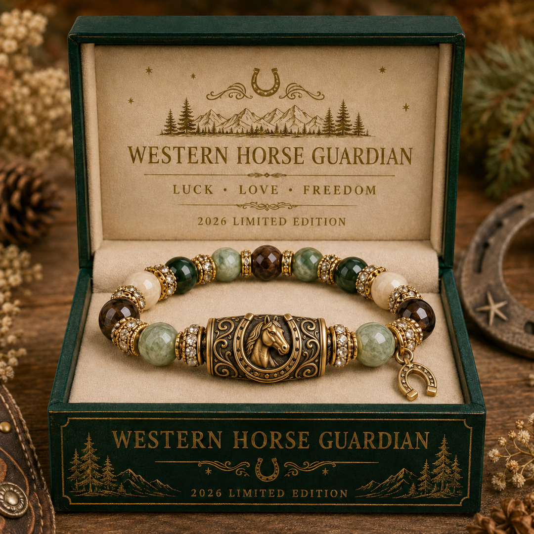 🔥🔥Limited Edition🐎 Western Horse Guardian Crystal Bracelet👍
