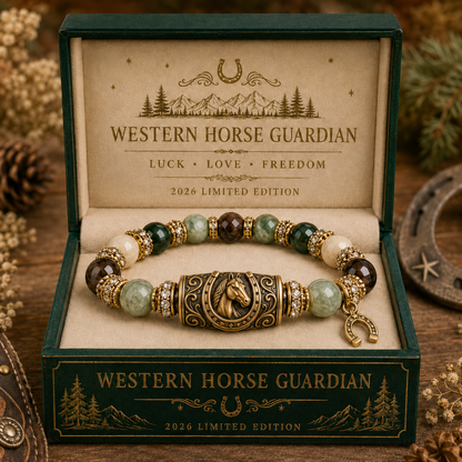 🔥🔥Limited Edition🐎 Western Horse Guardian Crystal Bracelet👍