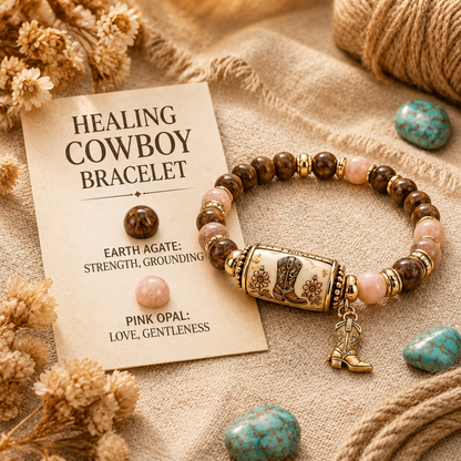 🔥🔥Limited Edition🐎 Western Horse Guardian Crystal Bracelet👍