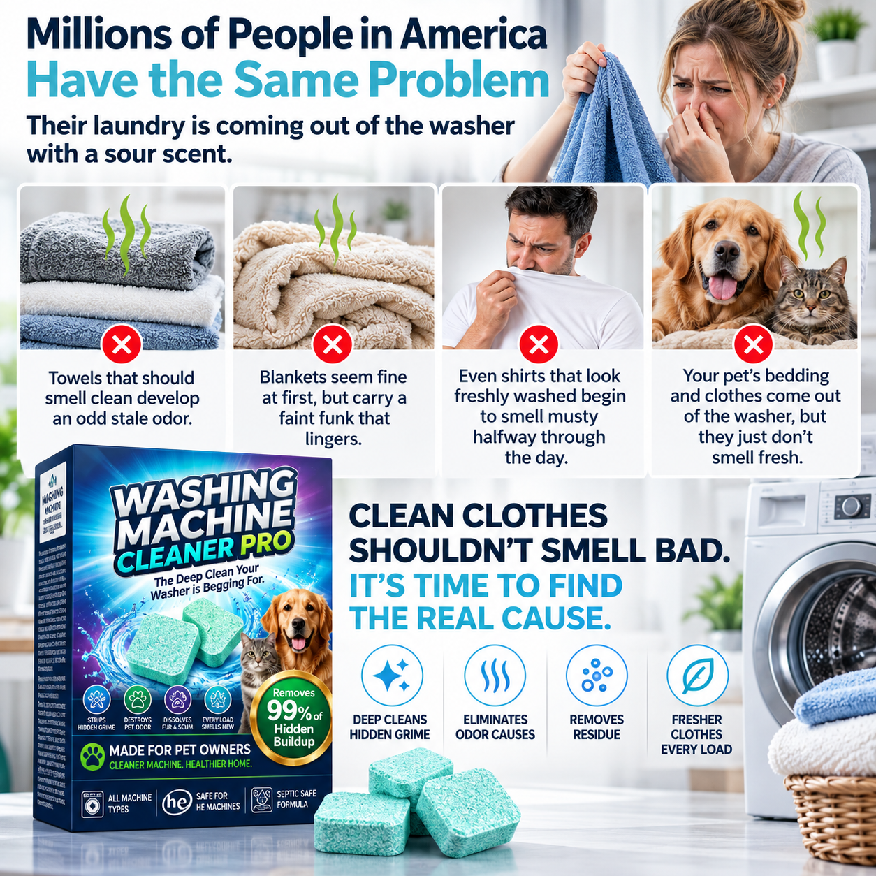 Washing Machine Cleaner Pro