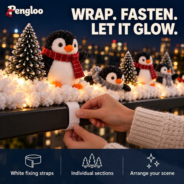 Pengloo™ Snowy Christmas Penguin Décor | Choose 1 or All 5