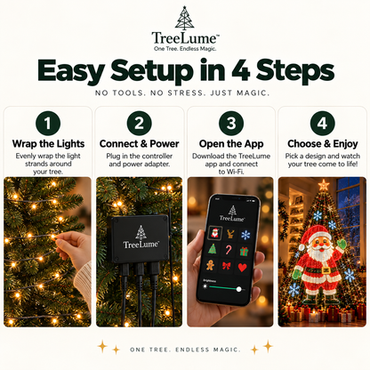 TreeLume™ — Christmas Tree LED Lights