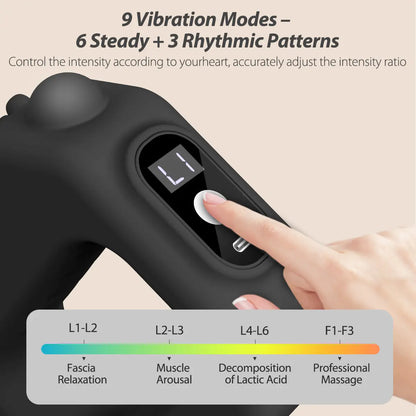 TAILEDEN 2026 New Fascia Ring R10 Mini Muscle Recovery Fascia Device upgraded adjustable strap fits Up to 55in waist