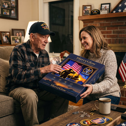 Proudly Patriotic: Pre-Loaded LED Military Decor